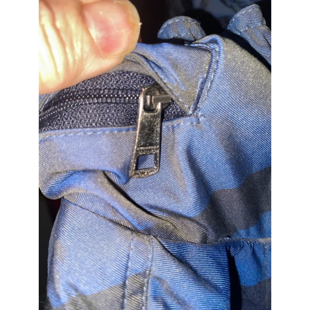 Women's Burberry Brit Plaid Jacket Size 10 Blue Gray - Picture 11 of 15